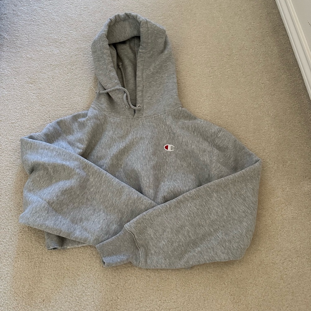 Champion reverse weave cropped hoodie